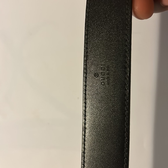 Leather Gucci belt,  great condition - Picture 6 of 7